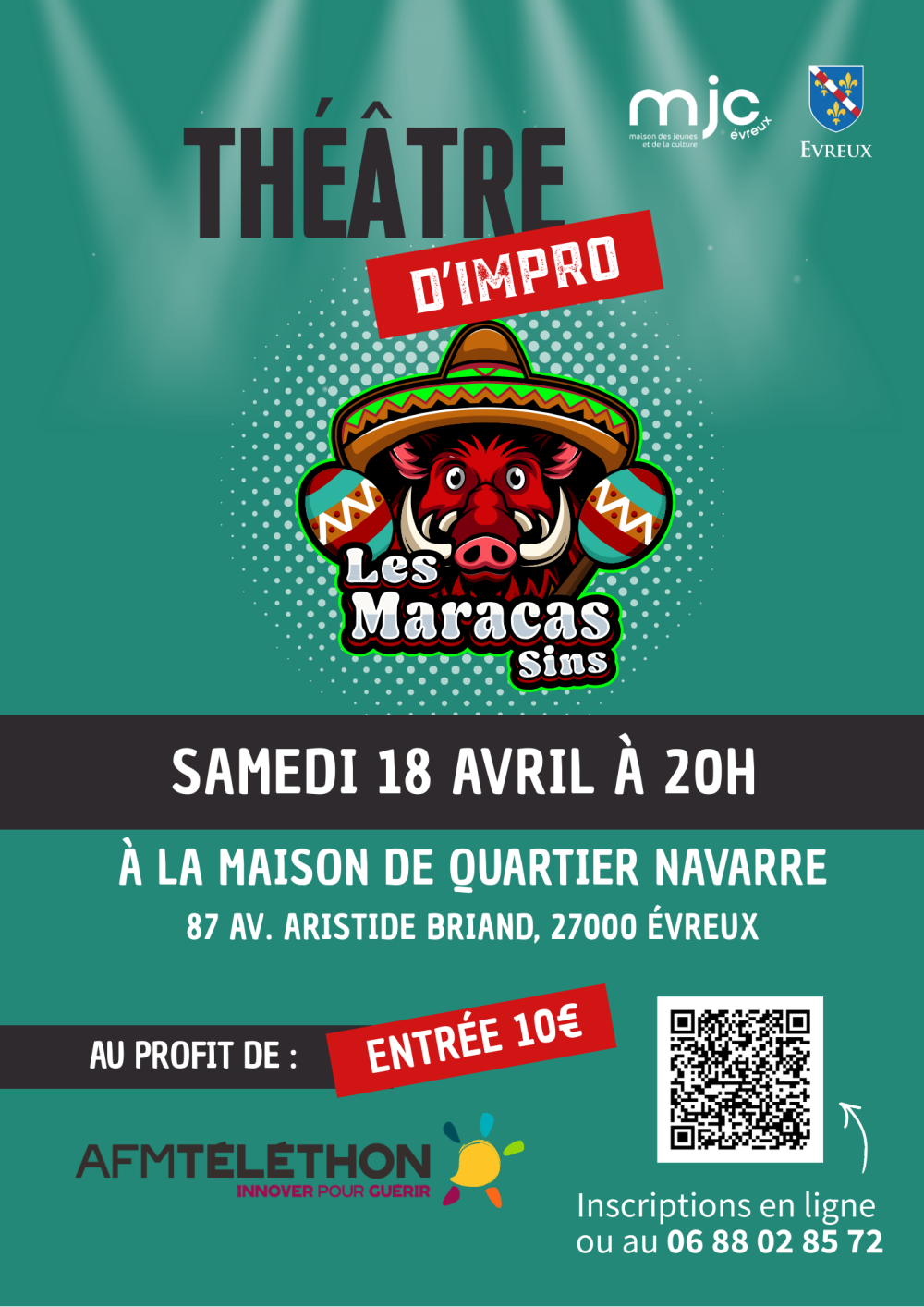 Maracassins - Téléthon - 18 Avril 2026